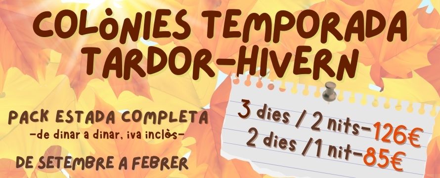Colònies Tardor-Hivern