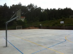 Pistas basquet y futbol