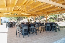 Interior de la pèrgola Interior de la pèrgola