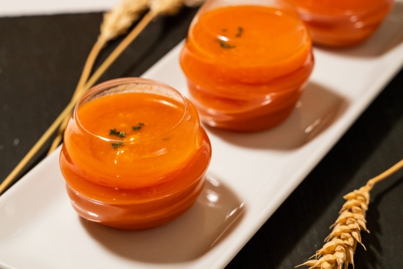 Vaset de gaspatxo Vaset de gaspatxo