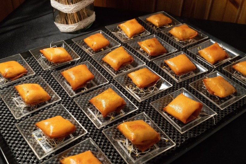 Pintxo d'ou trufat Pintxo d'ou trufat