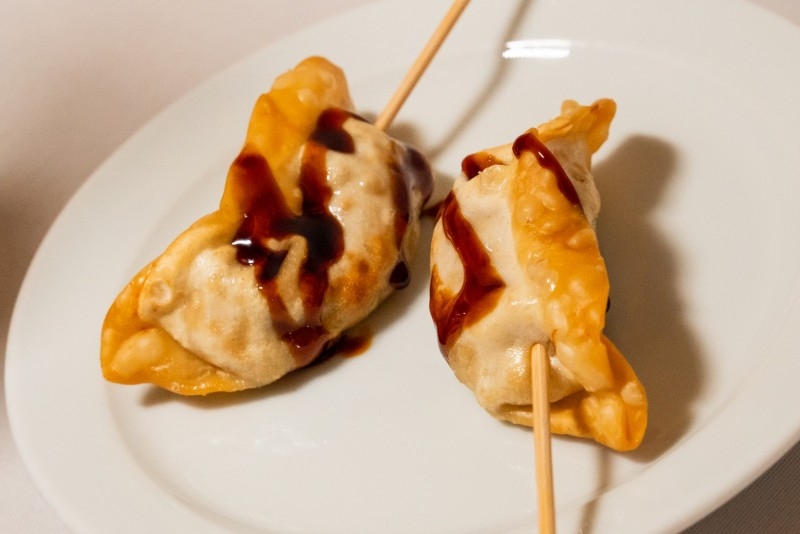 Gyoza de pollastre Gyoza de pollastre