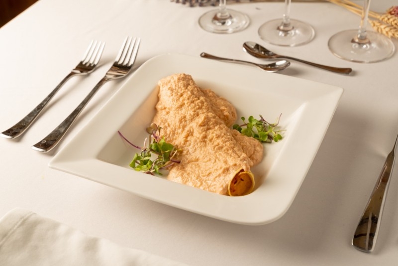 Caneló XL de bacallà Caneló XL de bacallà