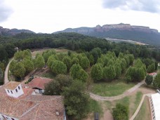 A vista de pájaro