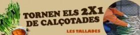2x1 calçotades i caps de setmana